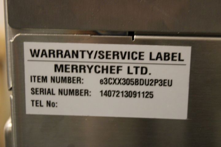 611613-15 Microwave, Merrychef eikon e3 (UNUSED)