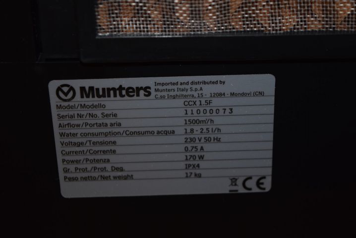 571913-6 Portable air cooler Munters CCX 1.5 F - new