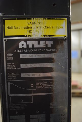 571916-9 125 SDTFVH (1250 kg / 10106h) - 1996 - defective batteries