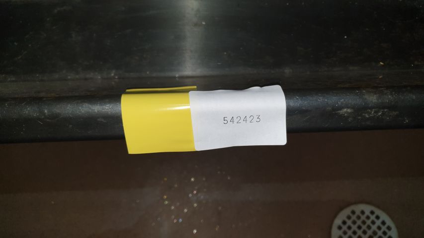 542423-4 Tvättränna, rostfri med blandare