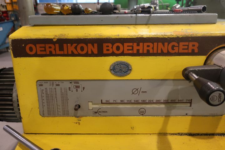 581190-5 Turn digital, Oerlikon Boehringer VDF DUE 400