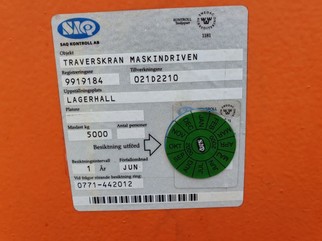 614452-5 Travers 5 tons