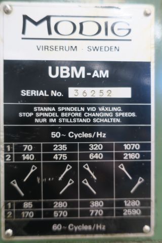 613091-7 Coordinate Drilling Machine Brave UBM-AM