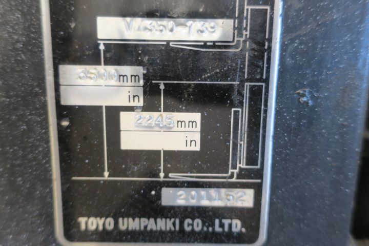 596732-10 Electric forklift TCM FBL 15