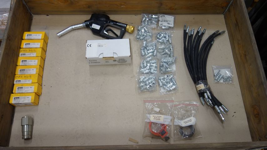 614937-1 Grease hose, Diesel meter,