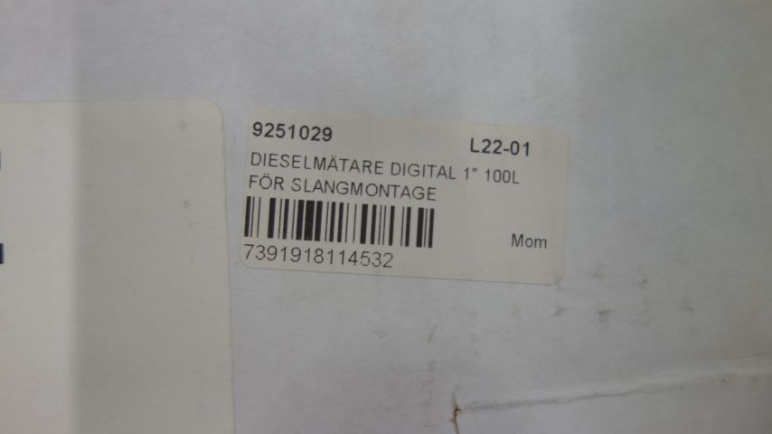 614937-7 Grease hose, Diesel meter,