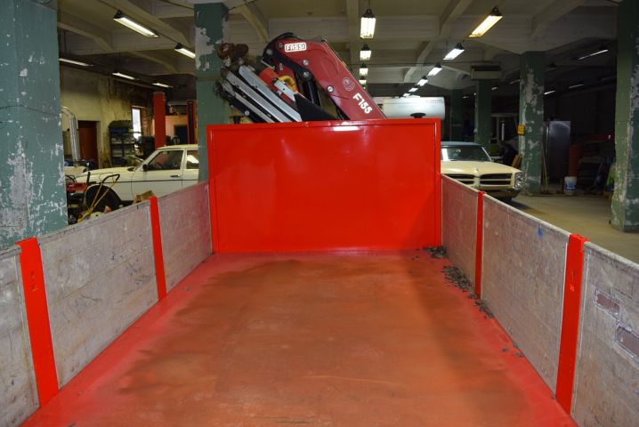 615072-6 Crane flat CMT (Fassi F155 crane with grip) - 2007