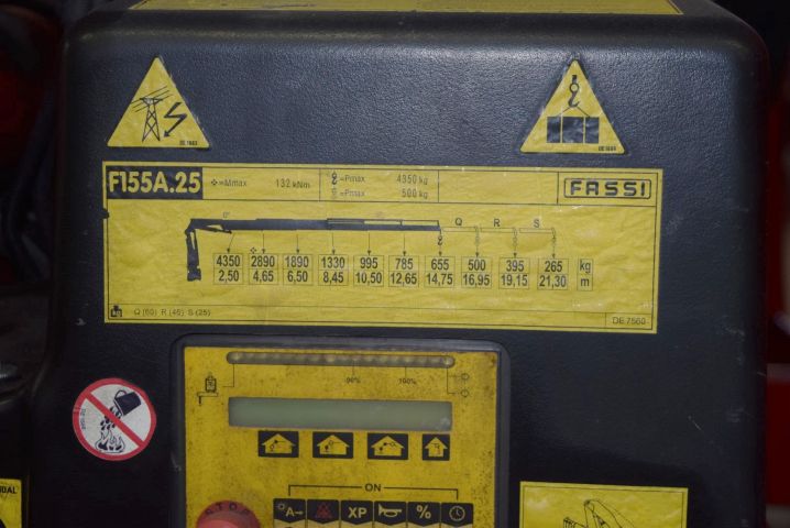 615072-17 Crane flat CMT (Fassi F155 crane with grip) - 2007