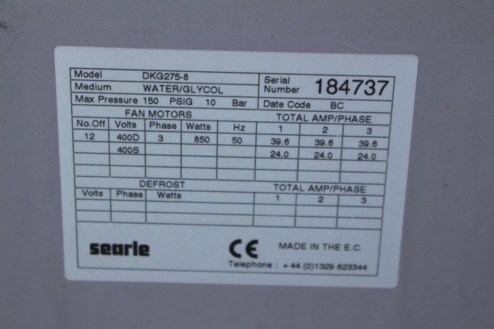 602481-14 Cooling tower Searle DKG275-8