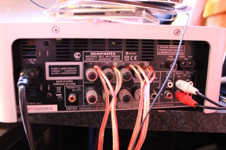 595062-2 Stereo Marantz M-CR502 med 4st högtalare