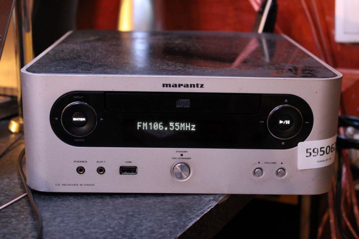 595062-9 Stereo Marantz M-CR502 med 4st högtalare