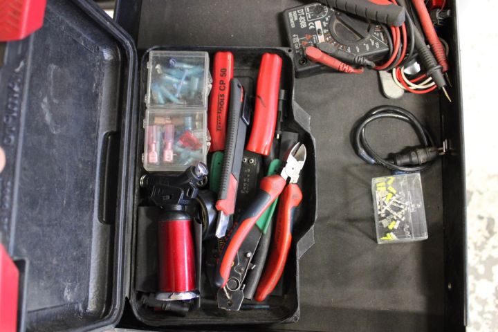 605415-13 Verktygsvagn med verktyg Kamasa Tools