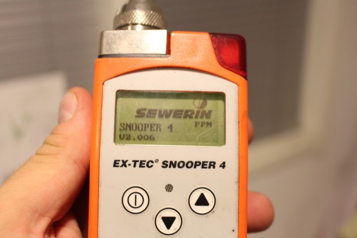 605645-6 Läcksökare för detektering av brännbara gaser Sewerin Ex-tec Snooper 4