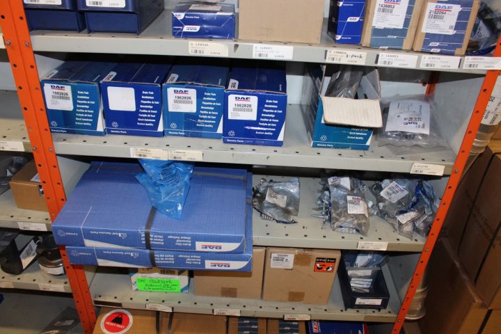 605601-23 Spare parts stock for DAF and MAN trucks