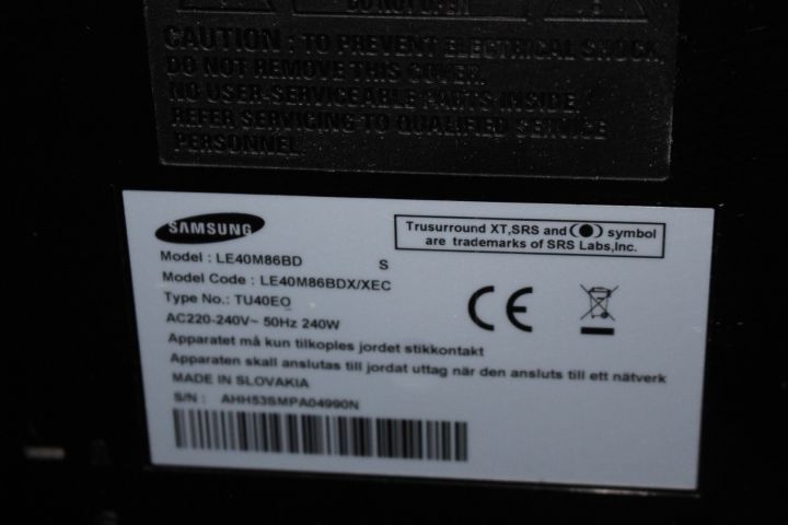 595079-2 LCD-TV Samsung 40" LE40M86BD
