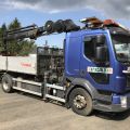 615790-3 Crane truck Volvo FLL 240 (Hiab XS 111 HiDuo) - 2007