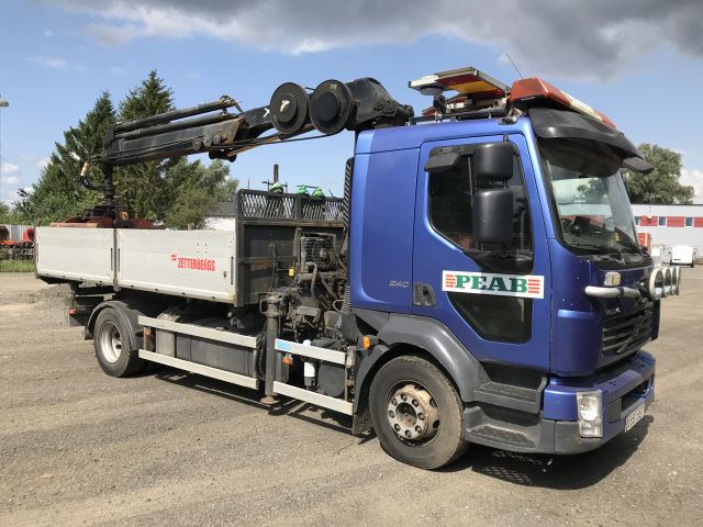 615790-3 Crane truck Volvo FLL 240 (Hiab XS 111 HiDuo) - 2007