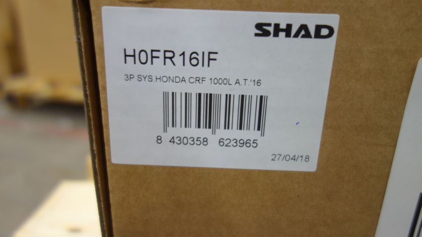 615004-2 Packing bracket, Shad H0FR16IF, Honda CRF 1000L Adventure ´16