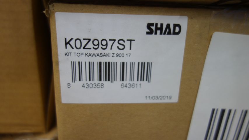 615011-2 Gasket box, Shad K0Z997ST, Kawasaki Z900 ´17