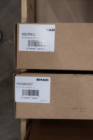 615223-4 Assortment with brackets for side bags and top boxes SHAD