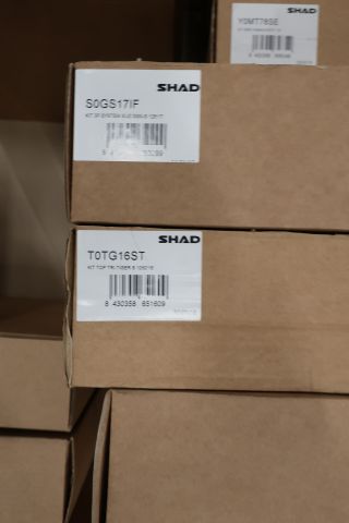 615223-7 Assortment with brackets for side bags and top boxes SHAD