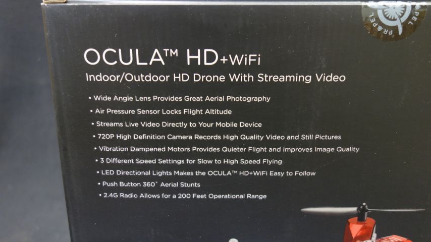 616642-5 Drone, Propel Ocula HD + WiFi