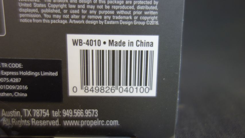 616682-4 Drone, Propel Batwing WB-4010