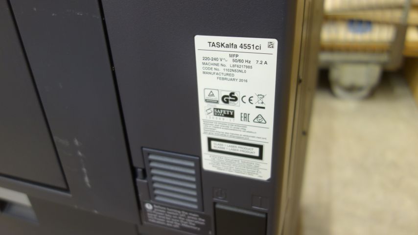 616885-4 Copier Kyocera 4551ci 2016