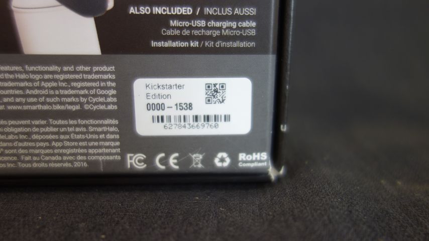 616967-6 SmartHalo bicycle system