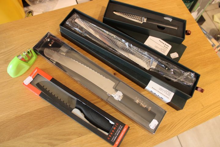 615568-1 Köksknivar 4st Le Couteau du Chef, Kai, G.R.Y.M