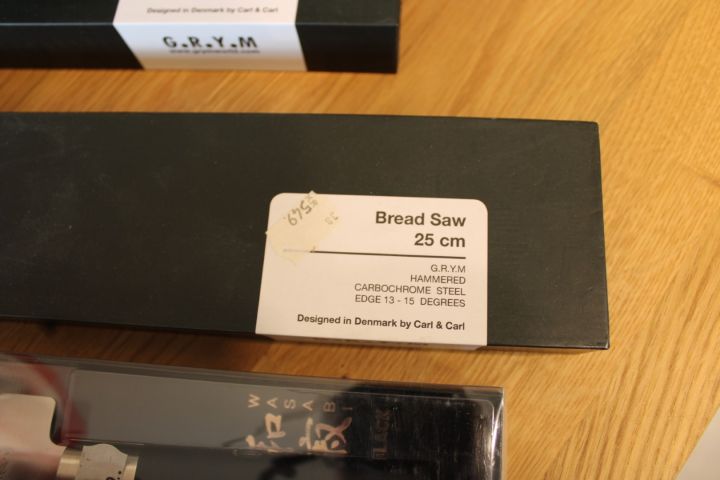 615568-5 Köksknivar 4st Le Couteau du Chef, Kai, G.R.Y.M