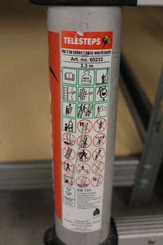 618903-5 Telescopic ladder Telesteps 3.3 meters