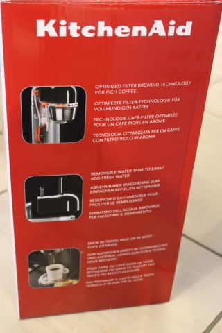 615531-2 Kaffebryggare KitchenAid 5KCM0402, röd