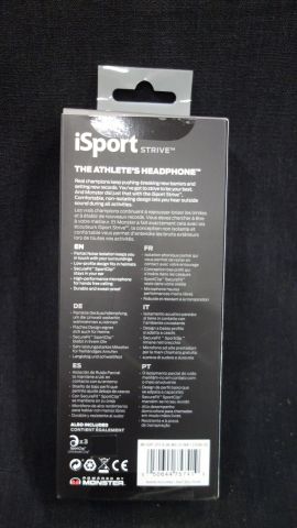 619625-2 2 st Monster iSport Strive V,3 In-Ear Headphones w MIC - Fri frakt