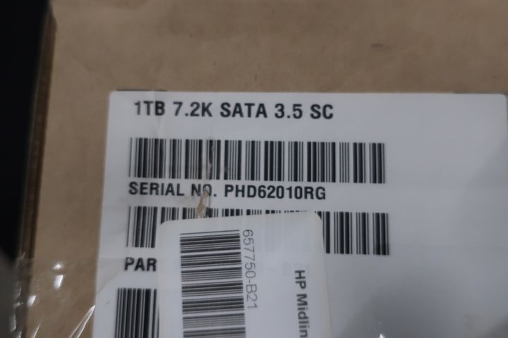 613398-3 Hard Disk HPE Midline 1 TB Hot Swap - Free Shipping