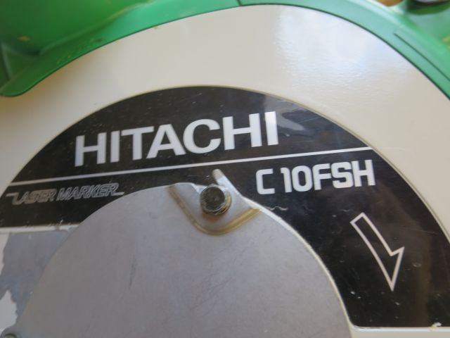 377651-7 Cut and cut saw Hitachi C10FSH
