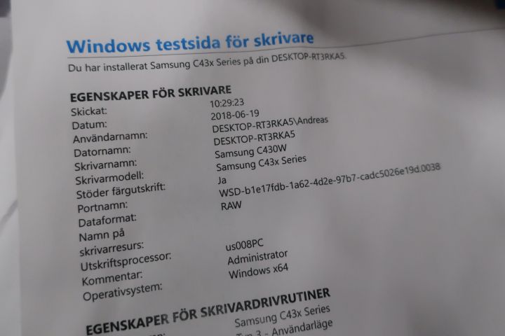 620581-5 Printer Samsung Xpress C430W