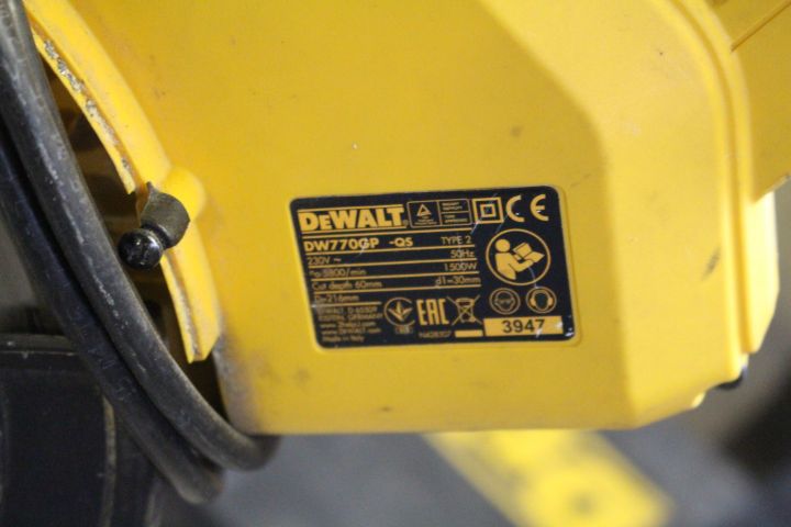 618998-7 Circular Saw Dewalt DW770GP