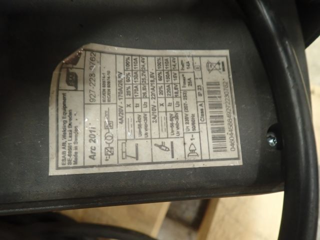 599001-6 Pin welding ESAB ARC 201i