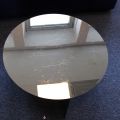 608821-3 Coffee table from HAY, Slit Table, brass