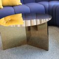 608821-1 Coffee table from HAY, Slit Table, brass