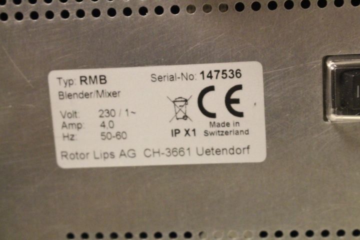 615891-5 Mixer blender Rotor Memory Blender RMB