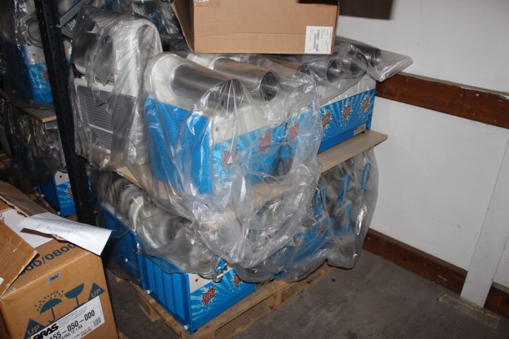 615965-1 Slush- och mjukglassmaskiner, totalt 9st