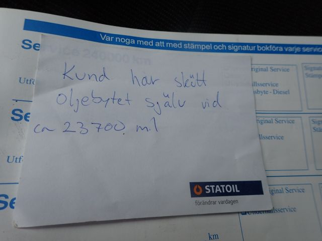 519769-95 Volvo R S60 -00. Reg No: SEA585. Visited until New Year.