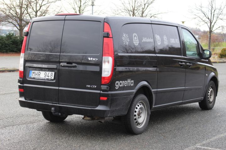 621579-5 Mercedes-benz Vito 116 CDI Touchshift 163 hp, -2012
