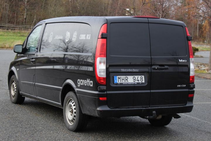 621579-7 Mercedes-benz Vito 116 CDI Touchshift 163 hp, -2012