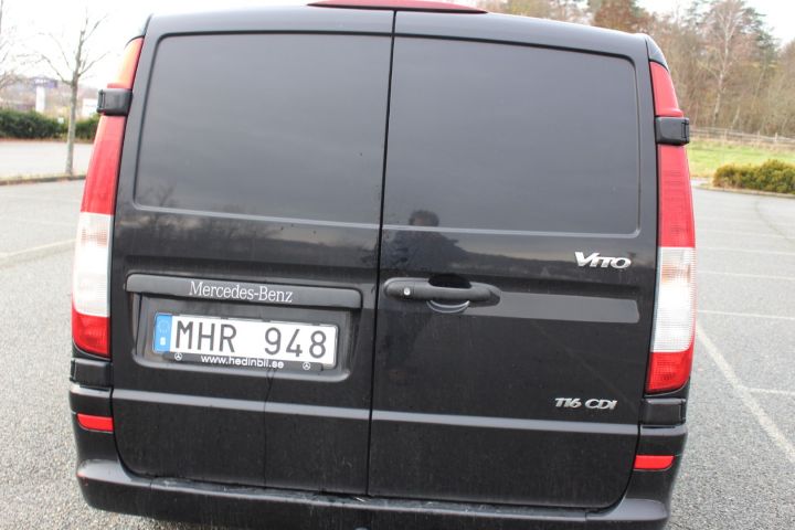 621579-21 Mercedes-benz Vito 116 CDI Touchshift 163 hp, -2012