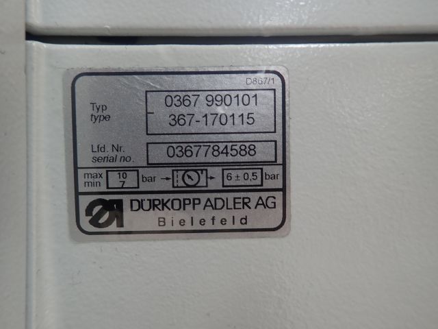 599175-11 Sewing machine DURKOPP ADLER 367