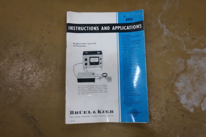 581378-5 Engraving pen, Vici and hardness meter Bruel & Kjaer