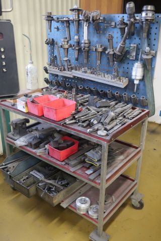 581392-28 Universal cutter, Schaublin mod 53, with round feeding table and tools